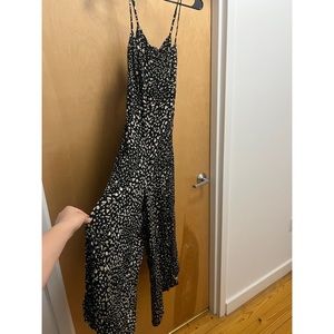 O’Neill Jumpsuit in black floral pattern